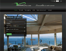 Tablet Screenshot of immoglobe.ch